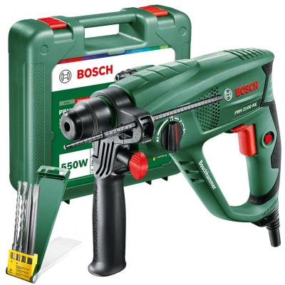 Młotowiertarka SDS-Plus BOSCH PBH 2100 RE 06033A9302 550W + walizka + osprzęt