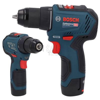 Wiertarka BOSCH GSR 12V-30 06019G9001 + 2x2Ah + wiertła i bity - zdjęcie nr 2