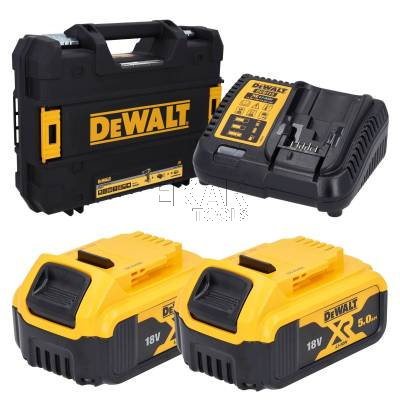 Wkrętarka udarowa DeWalt DCD709P2T + 2x5Ah + walizka TSTAK - zdjęcie nr 3