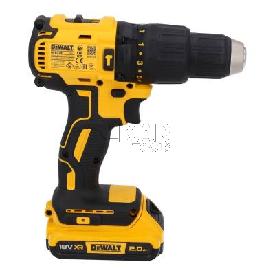 Wkrętarka udarowa DeWalt DCD778D2T 18V + 2x2Ah + walizka TSTAK - zdjęcie nr 3