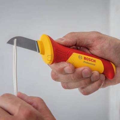 Nóż izolowany do przewodów VDE 1000V BOSCH 1600A02NF5 - zdjęcie nr 4