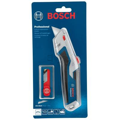 Nóż chowany z zestawem 13 ostrzy trapezowych BOSCH 1600A027M5 - zdjęcie nr 4