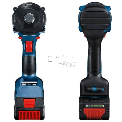 Klucz udarowy BOSCH GDS 18V-1050H 06019J8522 3/4 + 2x5Ah + L-BOXX - zdjęcie nr 2