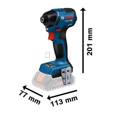 Zakrętarka udarowa BOSCH GDR 18V-220 C 06019L6000 1/4 220Nm - zdjęcie nr 2