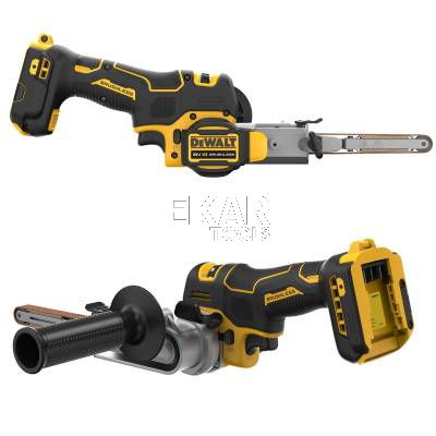 Szlifierka taśmowa akumulatorowy pilnik DeWalt DCM200N 18V - zdjęcie nr 2