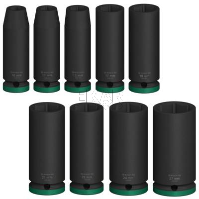 Zestaw 9 nasadek udarowych 1/2 10-27mm BOSCH PRO Impact 2608003040 - zdjęcie nr 3