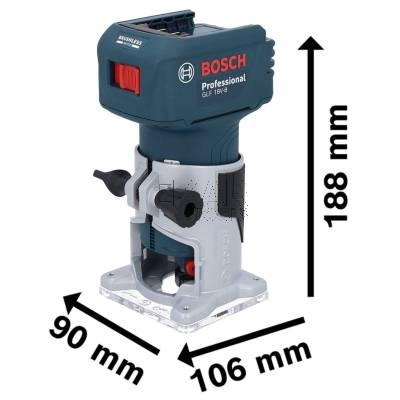 Frezarka krawędziowa akumulatorowa BOSCH GLF 18V-8 06016C6020 - zdjęcie nr 2
