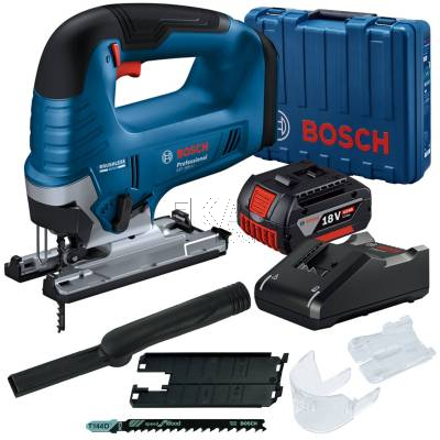 Wyrzynarka akumulatorowa BOSCH GST 185-LI 06015B3023 18V + 1x4Ah + walizka