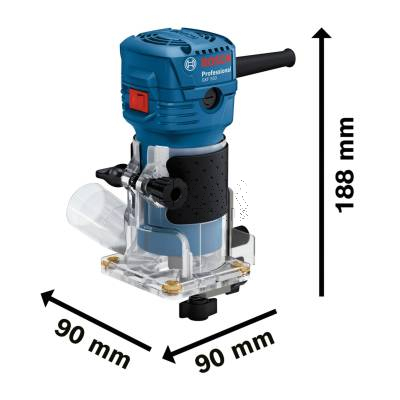 Frezarka do krawędzi BOSCH GKF 550 06016A0020 6mm 550 W - zdjęcie nr 2