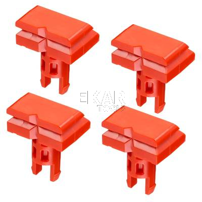 Zestaw 4 szt elementów napinających na stół warsztatowy STANLEY STA40400-XJ - zdjęcie nr 2