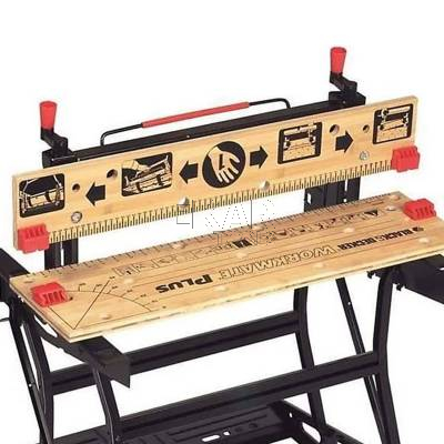 Zestaw 4 szt elementów napinających na stół warsztatowy STANLEY STA40400-XJ - zdjęcie nr 3