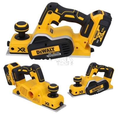 Strug akumulatorowy DeWalt DCP580P2 82mm 18V + 2x5Ah + walizka - zdjęcie nr 4