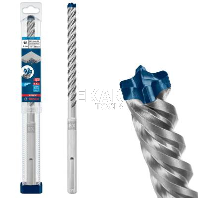 Wiertło udarowe SDS MAX-8X 18x200x340mm BOSCH EXPERT 2608900221