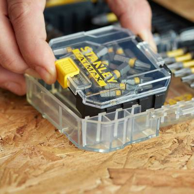Zestaw 20 bitów końcówek udarowych T25 25mm STANLEY STA88571 - zdjęcie nr 3