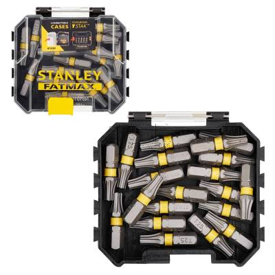 Zestaw 20 bitów końcówek udarowych T25 25mm STANLEY STA88571