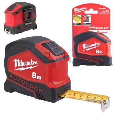 Taśma miernicza AUTOLOCK 8m/25mm Milwaukee 4932464664