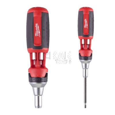 Wkrętak z grzechotką Multi 9w1 i bitami Milwaukee 4932471599 - zdjęcie nr 2