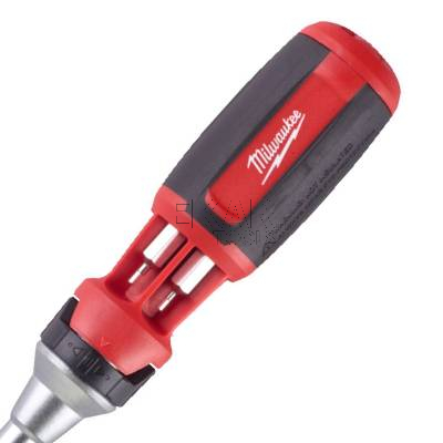 Wkrętak z grzechotką Multi 9w1 i bitami Milwaukee 4932471599 - zdjęcie nr 3