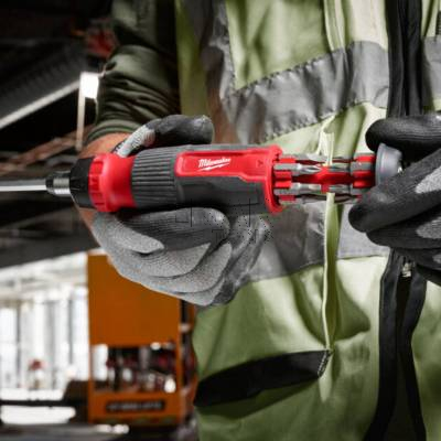 Wkrętak z grzechotką 14w1 i bitami Milwaukee 4932480582 - zdjęcie nr 3