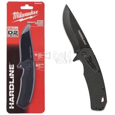 Nóż składany gładki Hardline 89 mm Milwaukee 4932492453