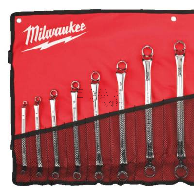 Zestaw 12 kluczy podwójnie odsadzonych 75° Milwaukee 4932492738 - zdjęcie nr 2