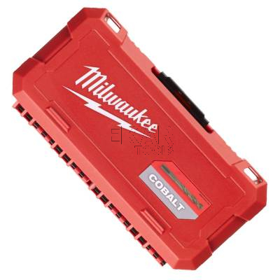 Zestaw 19 wierteł kobaltowych do metalu HSS-G CO Milwaukee 4932493867 - zdjęcie nr 3