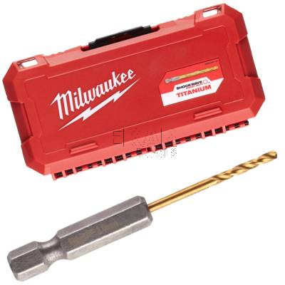 Zestaw 19 wierteł do metalu HSS-G Tin RED HEX Milwaukee 4932493866 - zdjęcie nr 3