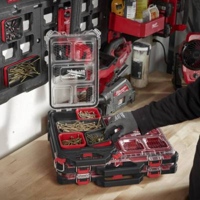 Pojemnik magnetyczny PACKOUT™ 10x10cm Milwaukee 4932493380 - zdjęcie nr 4