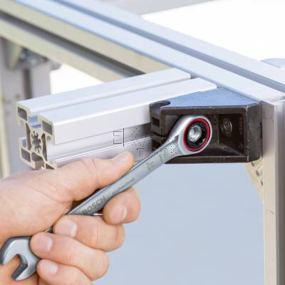 Zestaw 5 kluczy płasko-oczkowych z grzechotką 8-19mm BOSCH 1600A02Z3D - zdjęcie nr 4