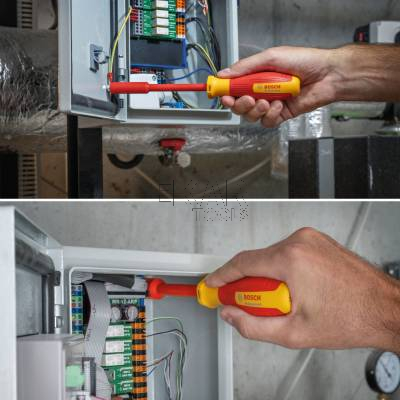 Zestaw 6 kluczy nasadowych izolowanych VDE 7-14mm BOSCH 1600A02NF3 - zdjęcie nr 4