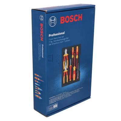 Zestaw szczypiec, wkrętaków i nożyka VDE 7szt BOSCH 1600A02NG3 - zdjęcie nr 4