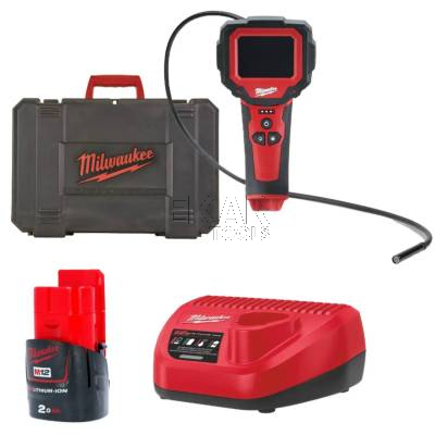 Kamera inspekcyjna M-SPECTOR Milwaukee M12 IC-201C 4933441680 + 1x2Ah + walizka