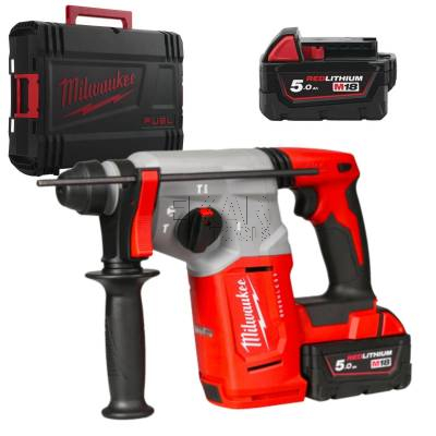 Młotowiertarka SDS-Plus Milwaukee M18 BLH-502X 4933478894 2,3J 18V + 2x5Ah + walizka