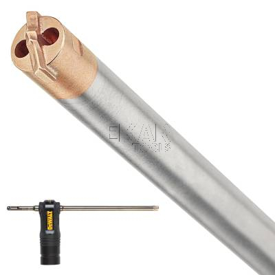 Wiertło rurowe z odsysaniem SDS-Plus 12x200x320mm DeWalt DT60340 - zdjęcie nr 2