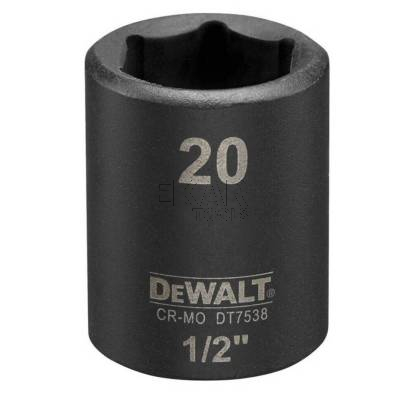 Nasadka udarowa 1/2 20x38mm EXTREME IMPACT DeWalt DT7538 - zdjęcie nr 2