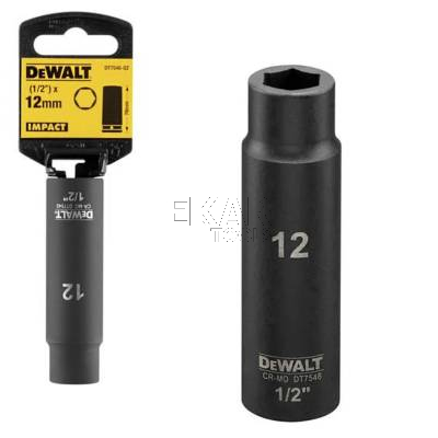 Nasadka udarowa 1/2 12x78mm EXTREME IMPACT DeWalt DT7546
