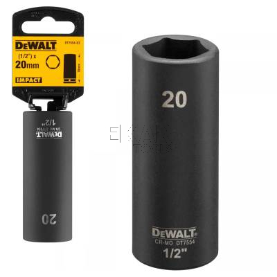 Nasadka udarowa 1/2 20x78mm EXTREME IMPACT DeWalt DT7554