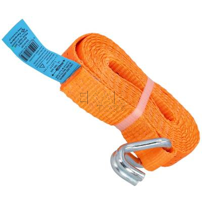 Pas mocujacy 35mm/LC1500daN/BF3000daN/4m/Pomarańcz/STF200/EN12195-2/hak pod. Forankra - zdjęcie nr 2