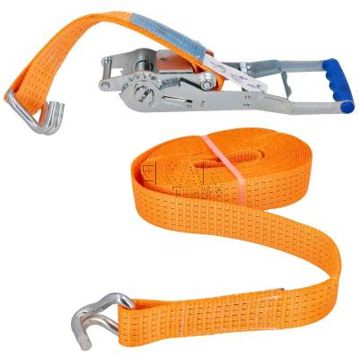 Pas transportowy z hakiem i napinaczem 10m/50mm ERGO FORANKRA 25010290F - zdjęcie nr 2