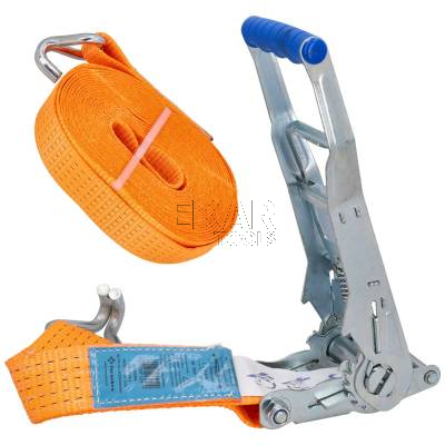 Pas transportowy z hakiem i napinaczem 10m/50mm ERGO FORANKRA 25010290F - zdjęcie nr 4