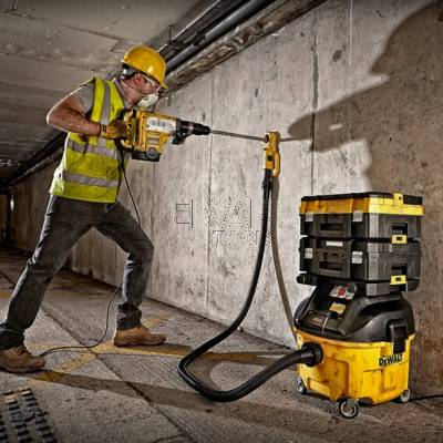 Odkurzacz przemysłowy budowlany DeWalt DWV901L 1400W 30L - zdjęcie nr 4