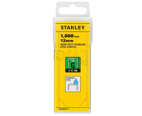 Zszywki ze stali nierdzewnej G/4/11/140 12mm 1000szt. STANLEY TRA708SST - zdjęcie nr 2
