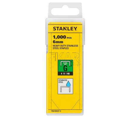Zszywki ze stali nierdzewnej G/4/11/140 6mm 1000szt. STANLEY TRA704SST - zdjęcie nr 3