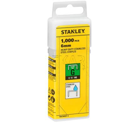 Zszywki ze stali nierdzewnej G/4/11/140 6mm 1000szt. STANLEY TRA704SST - zdjęcie nr 4