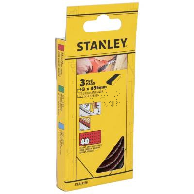 Pas bezkońcowy 13x455mm granulacja 40 3 szt STANLEY STA33376-XJ - zdjęcie nr 3
