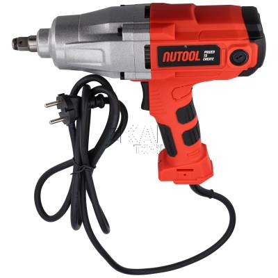 Klucz udarowy sieciowy NuTool NIWDC710 1/2 500Nm 710W + walizka i nasadki - zdjęcie nr 2