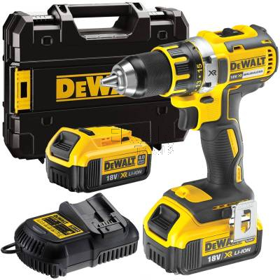 Wiertarko-wkrętarka DeWalt DCD790M2 60Nm 18V + 2x4Ah + TSTAK