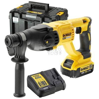 Młotowiertarka SDS-Plus DeWalt DCH133M1 2,6J 18V + 2x4Ah + walizka