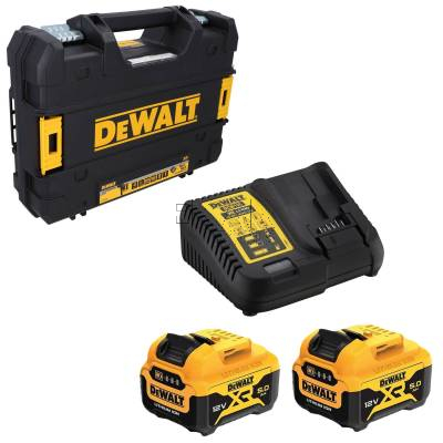 Młotowiertarka SDS-Plus DeWalt DCH072P2 12V + 2x5Ah + walizka - zdjęcie nr 4