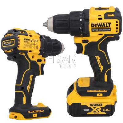 Wkrętarka akumulatorowa DeWalt DCD708P3T 18V 65Nm + 3x5Ah + walizka - zdjęcie nr 2